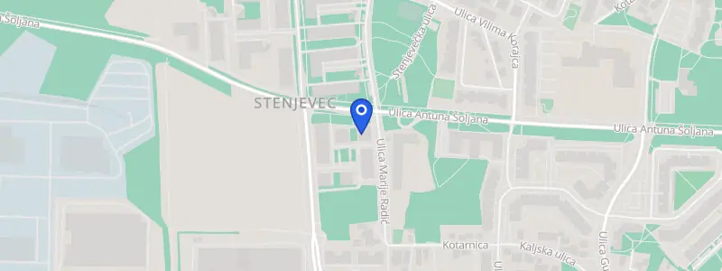 Karta lokacije: Dental Masnić, Ulica Antuna Šoljana 37, Zagreb