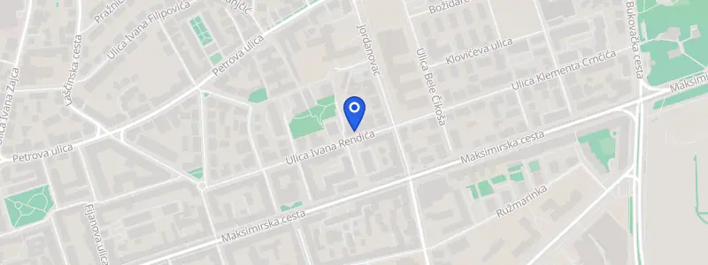 Karta lokacije: Elysium Dental, Ulica Ivana Rendića 27, Zagreb