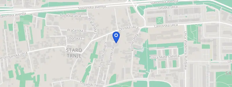 Karta lokacije: Ordinacija dentalne medicine dr. Ariana Ivanović, Trnjanski nasip IV. 16, Zagreb