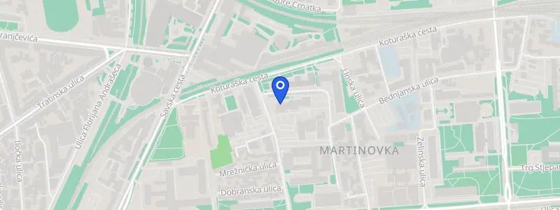 Karta lokacije: Ordinacija dentalne medicine dr. Vesna Udiljak, Koranska ulica 1A/1, Zagreb