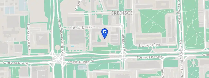 Karta lokacije: Ordinacija dentalne medicine Ivan Zeljko, dr. med. dent., Ulica Julija Knifera 3, Zagreb