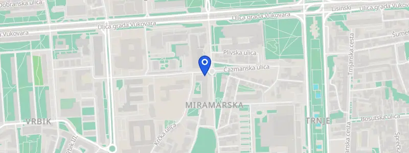 Karta lokacije: Ordinacija dentalne medicine Jelena Čakar, Čazmanska ulica 8, Zagreb