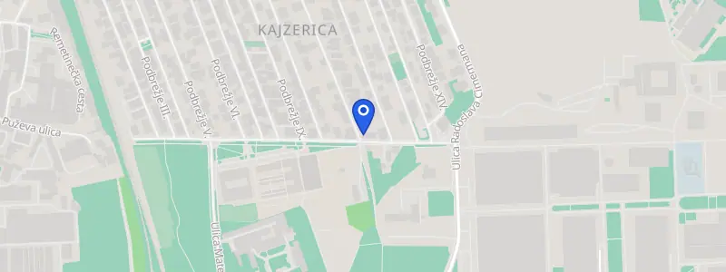 Karta lokacije: Ordinacija dentalne medicine Marina Zubac, dr. med. dent., Podbrežje XI. 25, Zagreb