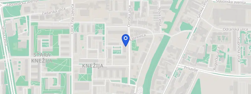 Karta lokacije: Ordinacija dentalne medicine Sabo Kopić, Omiška 20, Zagreb