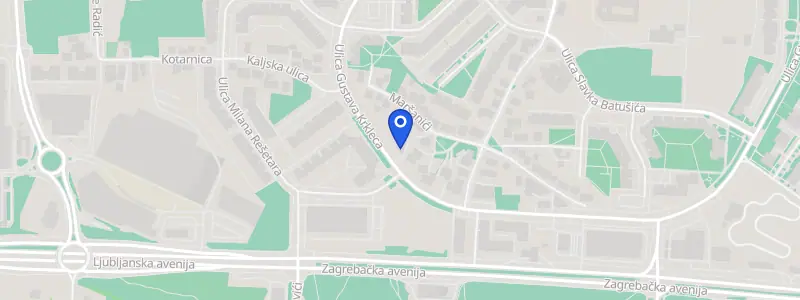 Karta lokacije: Ordinacija dentalne medicine Sanja Nikolaus, dr. med. dent., Ulica Gustava Krkleca 40, Zagreb
