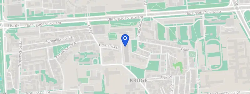 Karta lokacije: Ordinacija dentalne medicine Tijana Đurišić, Kruge 9, Zagreb