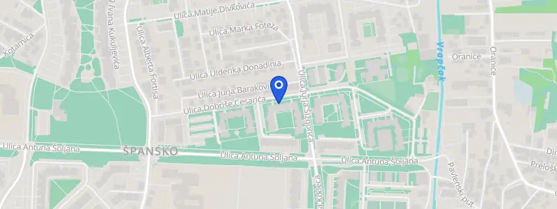 Karta lokacije: Ordinacija dentalne medicine dr. Marko Vukić, Ulica Dobriše Cesarića 47, Zagreb