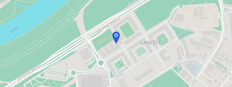 Karta lokacije: Ordinacija dentalne medicine dr. Morana Pasecky Perić, Lanište 18, Zagreb