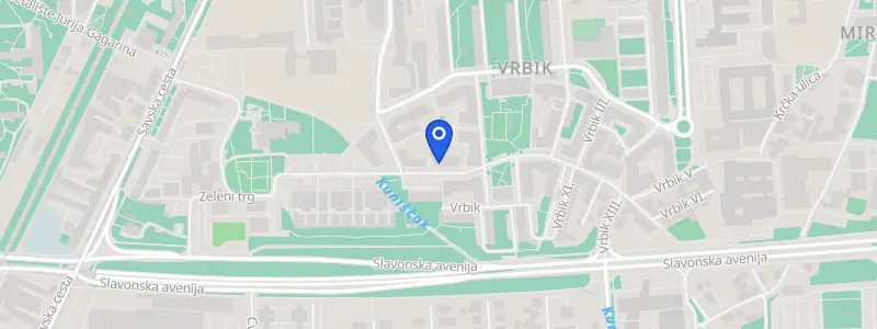 Karta lokacije: Privatna stomatološka ordinacija Boris Džundžev dr. stom., Vrbik 22, Zagreb