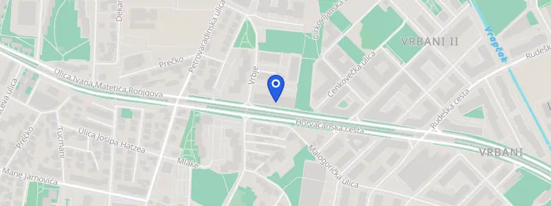 Karta lokacije: Stomatološka ordinacija dr. Mirjana Dujmović, Horvaćanska cesta 172, Zagreb