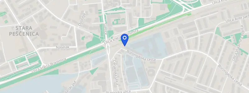 Karta lokacije: Stomatološka ordinacija dr. Alenka Aždajić, Borongajska Cesta 53, Zagreb