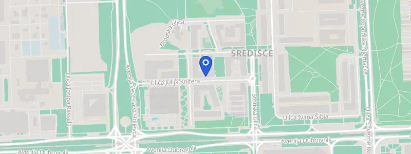 Karta lokacije: Stomatološka ordinacija dr. Ana Đuđik, Ulica Julija Knifera 4, Zagreb
