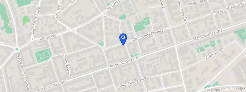 Karta lokacije: Stomatološka ordinacija dr. Ana Jakšić, Ulica Ivana Rendića 16, Zagreb