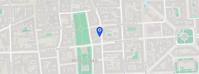 Karta lokacije: Stomatološka ordinacija dr. Branimir Bebek, Petrinjska Ulica 20, Zagreb