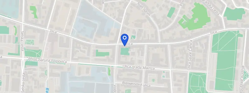 Karta lokacije: Stomatološka ordinacija dr. Damjan Pavlin, Ilica 163, Zagreb