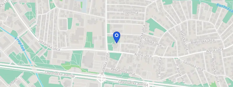 Karta lokacije: Stomatološka ordinacija dr. Dana Sopta, Anina Ulica 96, Zagreb