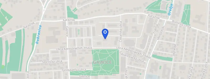 Karta lokacije: Stomatološka ordinacija dr. Daniel Stipetić, Ulica Henrija Dunanta 1, Zagreb