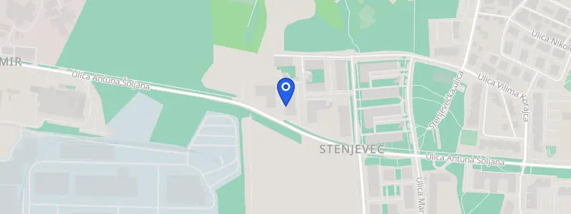 Karta lokacije: Stomatološka ordinacija dr. Dinka Vinković, Vilima Korajca 35, Zagreb