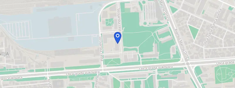Karta lokacije: Stomatološka ordinacija dr. Azinović, Strojarska cesta 4, Zagreb