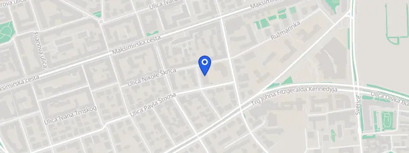 Karta lokacije: Stomatološka ordinacija dr. Grgo Juričev, Ulica Dragutina Hirca 1, Zagreb