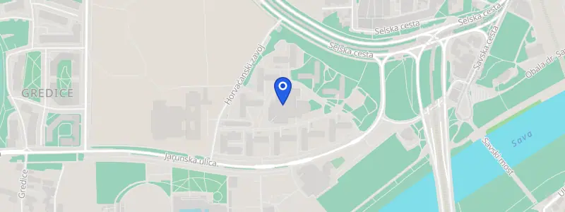 Karta lokacije: Stomatološka ordinacija dr. Hana Schwabe, Jarunska Ulica 2, Zagreb
