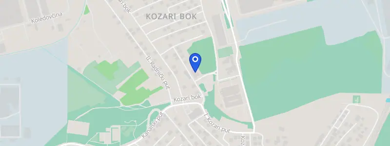 Karta lokacije: Stomatološka ordinacija dr. Igor Radionov, Kozari Bok Ix. Odvojak 11, Zagreb