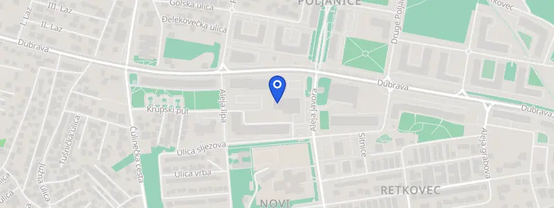 Karta lokacije: Stomatološka ordinacija dr. Iva Mazarekić, Dubrava 238, Zagreb