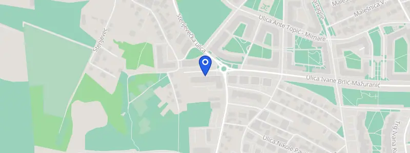 Karta lokacije: Stomatološka ordinacija dr. Ivan Šerić, Ulica Ivane Brlić - Mažuranić 33, Zagreb