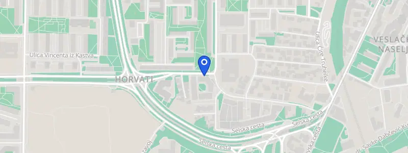 Karta lokacije: Stomatološka ordinacija dr. Ivana Bogdan, Horvaćanska Cesta 43, Zagreb