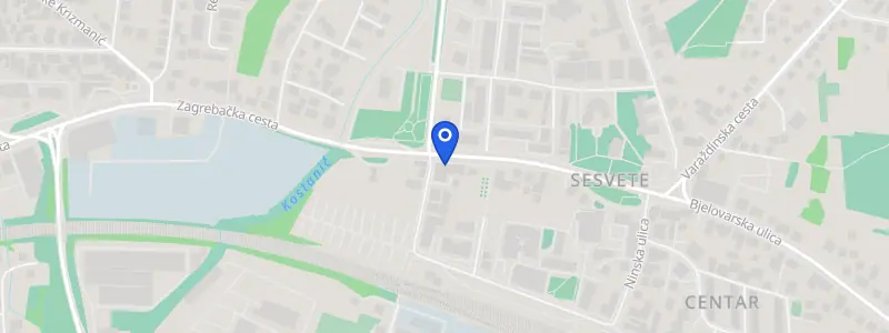 Karta lokacije: Stomatološka ordinacija dr. Ivana Jurković, Zagrebačka cesta 15, Sesvete, Zagreb