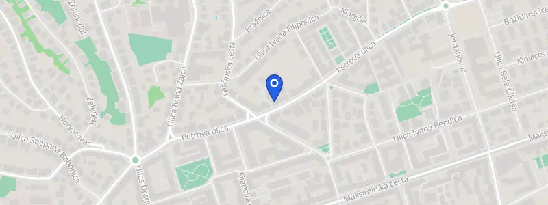 Karta lokacije: Stomatološka ordinacija dr. Josip Marcelić, Petrova Ulica 53, Zagreb