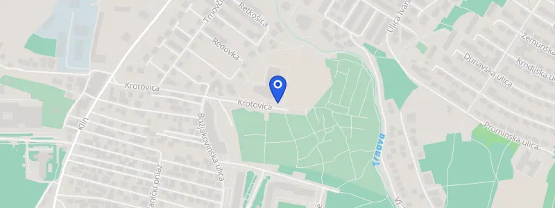 Karta lokacije: Stomatološka ordinacija dr. Katarina Grubišić, Krotovica 14, Zagreb
