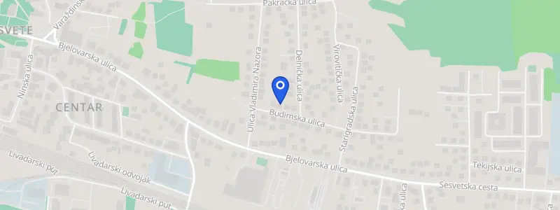 Karta lokacije: Ustanova za zdravstvenu skrb Za Zdr.skrb - Zdravstvena Ustanova Rotim dr. Krešimir Domazet, Budimska Ulica 3, Zagreb
