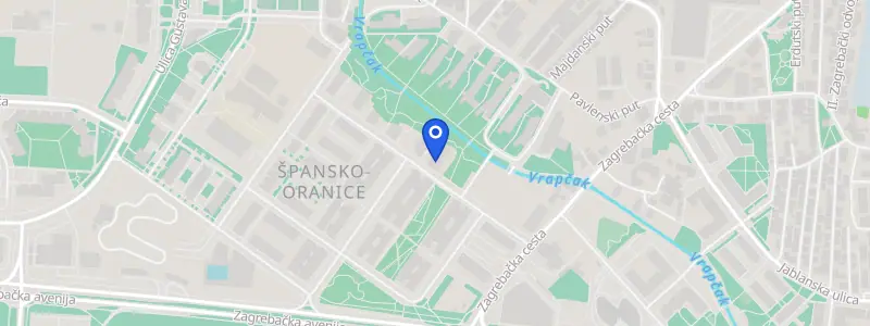 Karta lokacije: Ustanova za zdravstvenu skrb Lani Dental dr. Lea Budak, Ulica Ante Mike Tripala 2, Zagreb