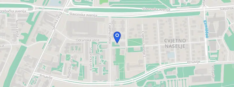 Karta lokacije: Stomatološka ordinacija dr. Marijana Cicvara, Odranska Ulica 10, Zagreb
