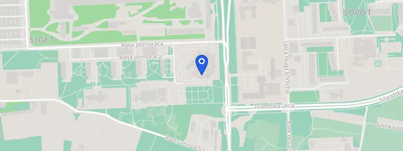 Karta lokacije: Stomatološka ordinacija dr. Marko Mihelčić, Avenija Većeslava Holjevca 22, Zagreb