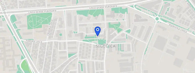 Karta lokacije: Stomatološka ordinacija dr. Martina Kevo, Rapska Ulica 39, Zagreb