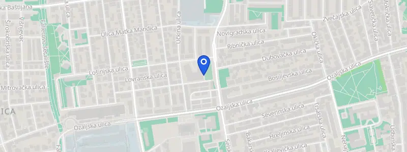Karta lokacije: Stomatološka ordinacija dr. Matea Lapaš Barišić, Trg Slavoljuba Penkale 1, Zagreb