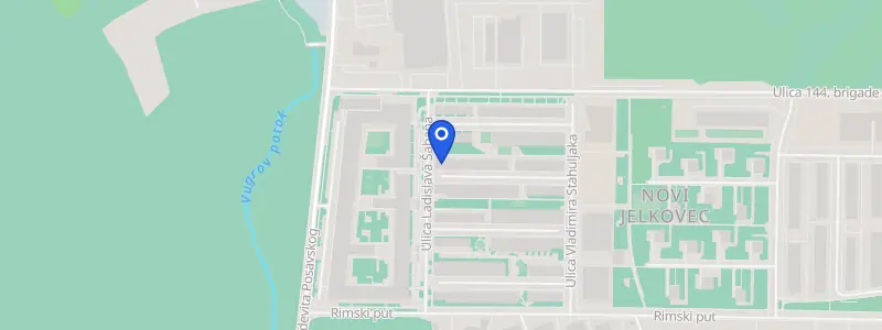 Karta lokacije: Stomatološka ordinacija dr. Mia Jolić, Ulica Huberta Pettana 20, Zagreb