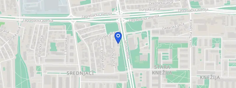 Karta lokacije: Stomatološka ordinacija dr. Mihaela Filipčić, Drniška Ulica 24, Zagreb