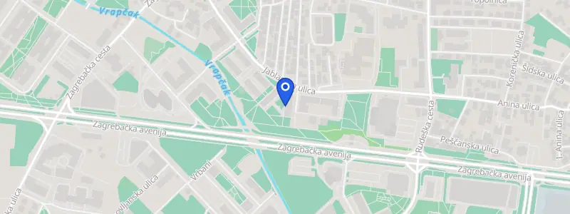 Karta lokacije: Stomatološka ordinacija dr. Milorad Čeko, Prilaz Grge Antunca 4, Zagreb