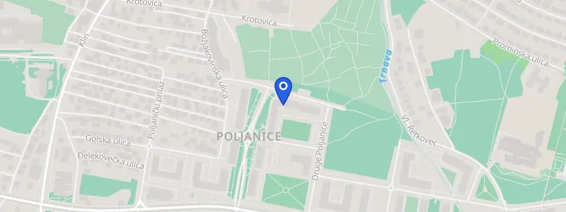 Karta lokacije: Stomatološka ordinacija dr. Miroslav Miličević, Treće Poljanice 7, Zagreb