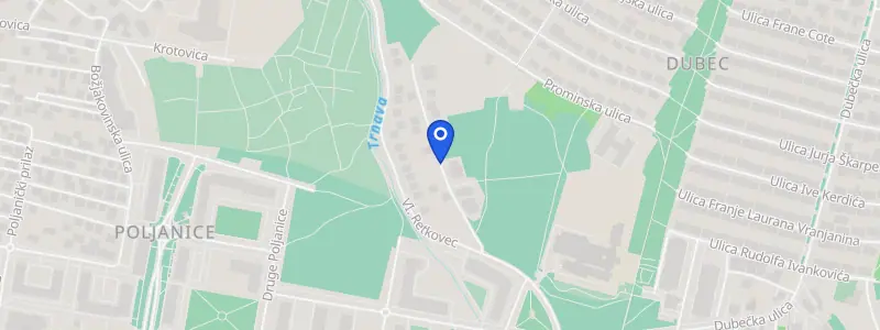 Karta lokacije: Stomatološka ordinacija dr. Nataša Kurtović Dodig, Bulinačka Ulica 22, Zagreb