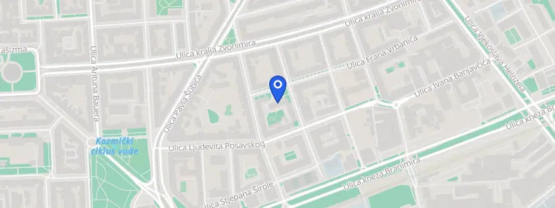 Karta lokacije: Stomatološka ordinacija dr. Nina Katić, Ulica Frana Vrbanića 6, Zagreb