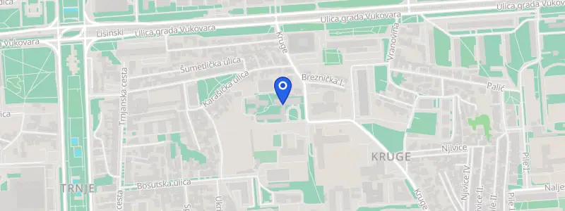 Karta lokacije: Stomatološka ordinacija dr. Petra Krhen Antonić, Kruge 44, Zagreb