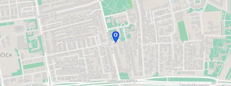 Karta lokacije: Stomatološka ordinacija dr. Petra Rajčić, Nehajska Ulica 9, Zagreb