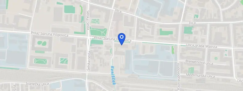 Karta lokacije: Stomatološka ordinacija dr. Sanja Lovretić, Prilaz Baruna Filipovića 11, Zagreb