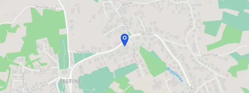 Karta lokacije: Stomatološka ordinacija dr. Silvije Vukšić, Šestinska Cesta 1, Zagreb