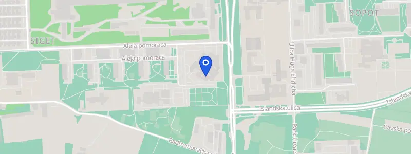Karta lokacije: Stomatološka ordinacija dr. Stevo Vojnović, Avenija Većeslava Holjevca 22, Zagreb