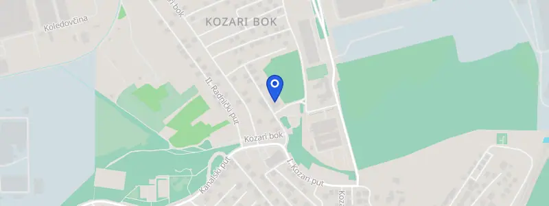 Karta lokacije: Stomatološka ordinacija dr. Tena Krmpotić Jukić, Kozari bok IX. odvojak 11, Zagreb